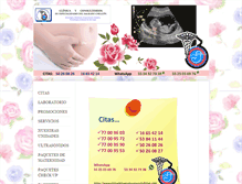 Tablet Screenshot of clinicadelsagradocorazontultitlan.com